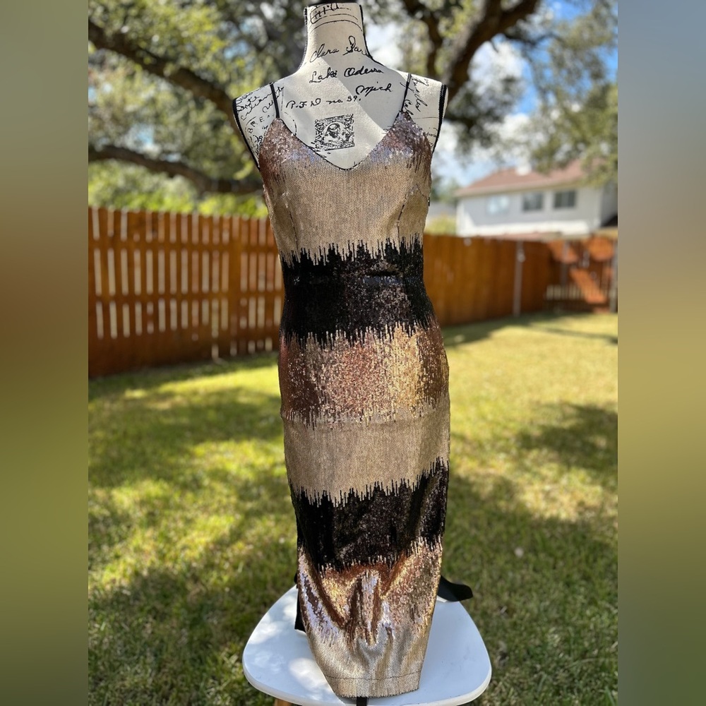 altered state glitter dress